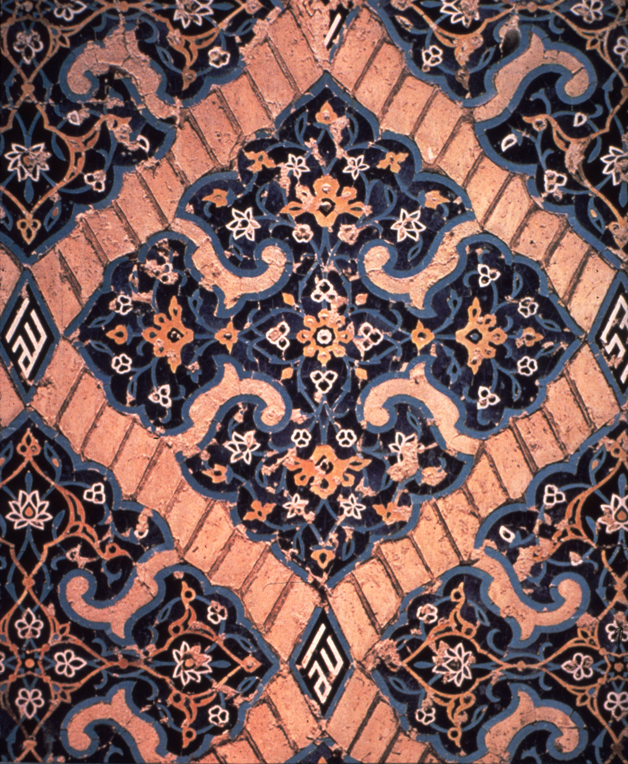 Detail in the 16th-century Tabriz Mosque